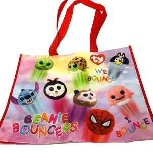 Tye Beanie Bouncers Tote from Trade Show 2025 Collection Reusable Whimsical Fun